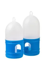 Adăpătoare porumbei 1,5 l cu rezervor, albastră