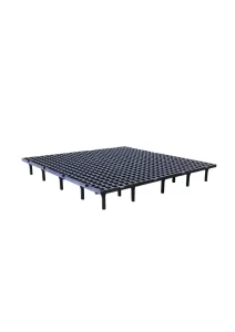 Grătar pentru podea porumbei 50x50x6 cm, gri