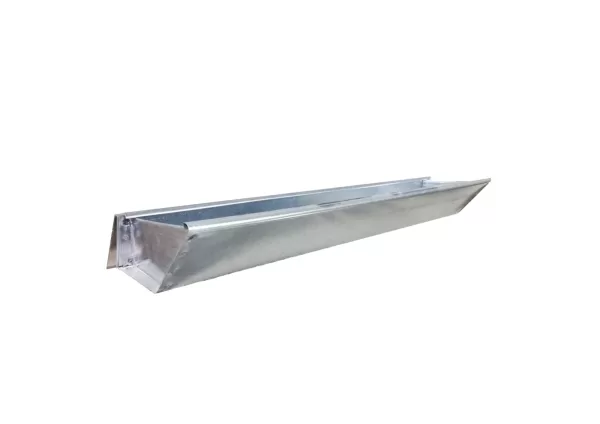 Hrănitor cuști prepelițe 64 cm, zincat, 1,5 kg