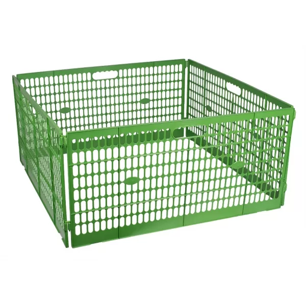 Țarc pentru puișori 80x80x40 cm, 4 panouri