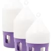 Adăpătoare porumbei 7 l alb/mov antibacterian cu maner