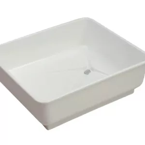 Cadă baie cu scurgere 50x57x20cm, NEGRU