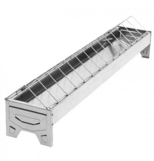 Hrănitor păsări de curte 50 cm, metalic