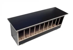 Hrănitor porumbei 75 cm din placaj cu grătar